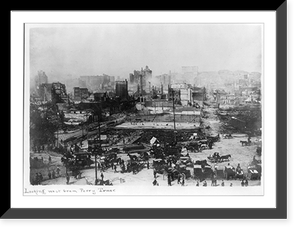 Antique Architecture - San Francisco - View of the ruins, 1906