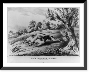 The rabbit hunt: all but caught Classic, Historic Reproduction