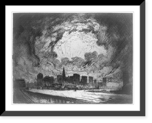 The Lake City, Chicago Classic, Antique Print