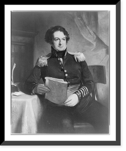 John J. Abert, 1788-1863, half-length portrait, seated, Vintage Poster