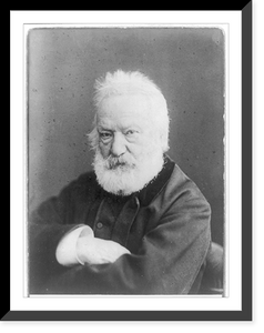 Historic Framed Print, [Victor Hugo],  17-7/8" x 21-7/8"