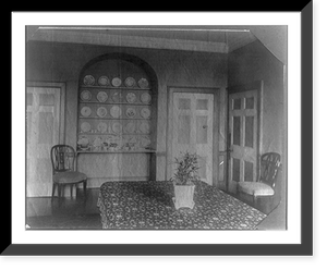 96 Cheyne Walk - Recess opposite windows in dining room, Antique Wall Art