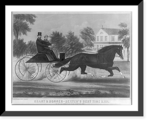 Historic Photo Print - Grant & Bonner - Dexter's best time 2.16 1/4