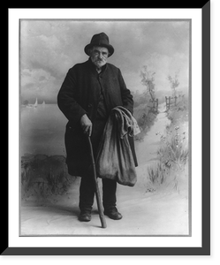 John Brennan. full-length portrait, dressed for role of John Pickpenny"", Vintage Wall Art