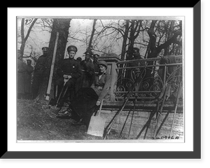 Alexis Nicolaevitch, Czarevitch, heir to the Russian throne, and his sister, Grand Duchess Tatiana in the Park at Tsarskoe Selo Classic, Historic Reproduction