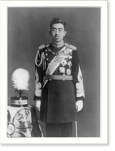 Vintage Photo Print - Hirohito - in dress uniform - Vintage Wall Art Gift