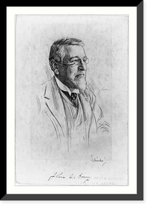 Historic Framed Print, [John C. Gray, bust portrait],  17-7/8" x 21-7/8"