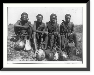 Man of the Kikayu tribe, British East Africa, Antique Wall Art