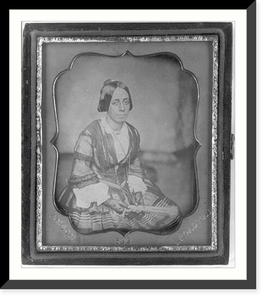 Jane Roberts, three-quarter length portrait of a woman, full face Classic, Vintage Wall Art