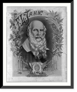 Historic Framed Print, F.L. Jahn,  17-7/8" x 21-7/8"