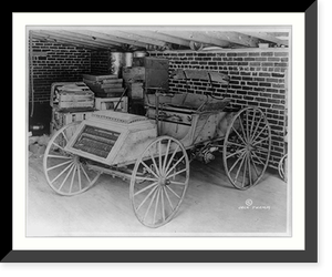 World's first gas buggy, built by Charles E. and Frank Duryea in 1892(?), Historic Reproduction