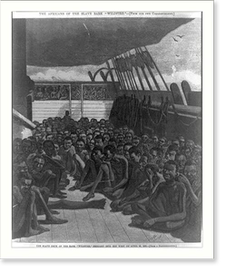 Historic Photo Print - The Africans of the slave bark Wildfire, 1860 (2)