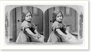 Historic Photo Print - The tired wash woman - Great Gift for History Buffs