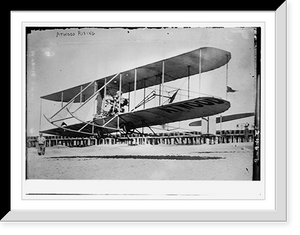 Historic Framed Print, Atwood rising plane,  17-7/8" x 21-7/8"