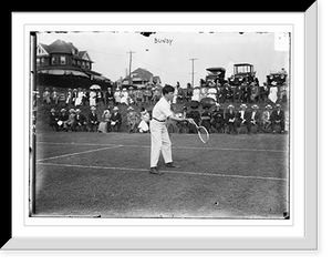 Historic Framed Print, Bundy tennis,  17-7/8" x 21-7/8"