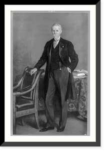 Russell Alexander Alger, 1836-1907, full-length portrait, standing, Vintage Wall Art