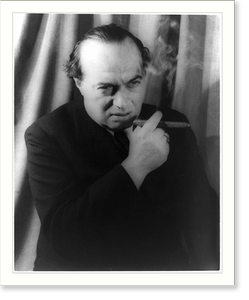 Vintage Portrait - Portrait of Franz Werfel - Vintage Home Decor Print