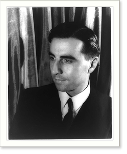 Vintage Portrait - Portrait of Julian Green - Vintage Wall Art Gift