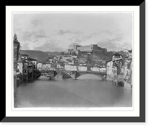 Historic Architecture - Verona. General view - barracks and castle