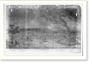 Antique Photo Print - Baltimore - in, 1752 - Vintage Wall Art Gift