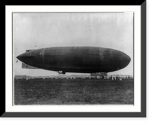 Japan's Zeppelin" - homebuilt dirigible to welcome "Graf" on world flight", Vintage Wall Art