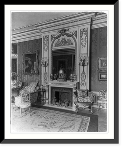 The Townsend house, home of Sumner Welles, now the Cosmos Club, 2121 Massachusetts Ave., N.W., Washington, D.C.- interior view of richly decorated and furnished residence - 3 Classic Wall Art Pri