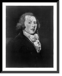 Historic Framed Print, [Thomas Chippendale, head-and-shoulders portrait, facing right],  17-7/8" x 21-7/8"