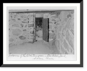 Vintage Building Photo - Salem, Massachusetts - Interior of the old