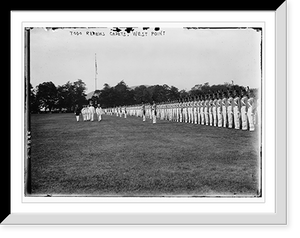 Historic Framed Print, Togo reviews cadets, West Point,  17-7/8" x 21-7/8"