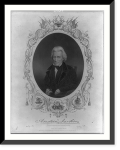 Andrew Jackson, Pres. U.S., half, seated, facing slightly left Classic, Antique Poster
