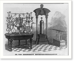 Vintage Americana Print - Dr. Von Eisenberg's aesthetico-neuralgicon
