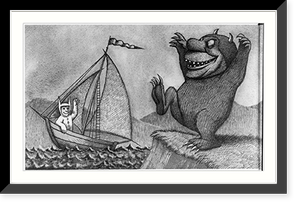 Illustration by Maurice Sendak from his children's books; See LCQJ Oct. 1971 - 2, Historic Print