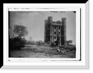 Historic Framed Print, Tattersall Castle,  17-7/8" x 21-7/8"