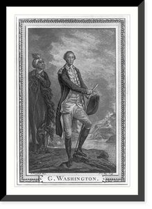 G. Washington.J. Trumbull pinx. ; Ta. le Roy sculp. Classic, Antique Wall Art