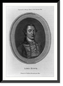 Historic Framed Print, Lord Howe - 2,  17-7/8" x 21-7/8"