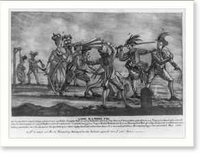 Antique Photo Print - Loon na werk, 1780 - Framed Wall Art Gift Idea