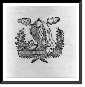 A steaming urn, Vintage Print