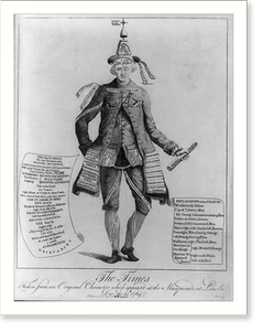 Vintage Photo Print - The times - taken from an original, 1769
