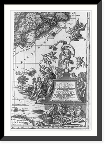 Historic Framed Print, Accurata delineatio celeberrim&aelig; regionis Ludovician&aelig; vel Gallice Louisiane ol. Canad&aelig; et Florid&aelig; adpellatione in Septemtrionali America..Gottfri Rogg del. ; M. Rhein sc.,  17-7/8" x 21-7/8"