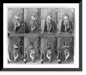 Adah Isaacs (Adah Bertha Menken), full-length portrait, standing, dressed as huntress, Antique Poster