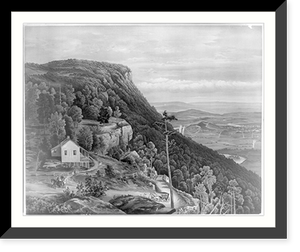 Historic Framed Print, Lookout Mountain,  17-7/8" x 21-7/8"