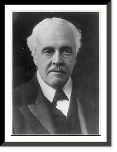 Arthur James Balfour, First Earl of Balfour, 1848-1930, bust portrait, facing front, Antique Wall Art