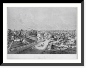Oshkosh, Wis. From H.L. Cottrill's Block.lith. & published by Kurz & Seifert, Milwaukee, Wis. ; drawn after nature by L. Kurz, Historic Print