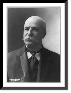 Antique Portrait - J.H. Gallinger, bust portrait, facing left