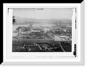Historic Framed Print, Foochow,  17-7/8" x 21-7/8"