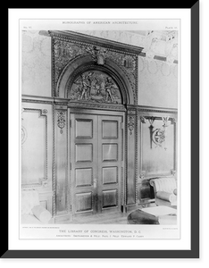 The Library of Congress, Washington, D.C. - 13, Antique Print