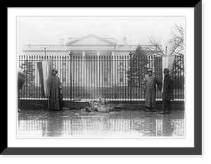 Antique Architecture - Washington, DC - Two suffragettes and bonfire