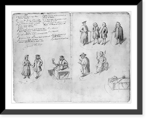 Drawings of annual guild days of Norwich, England, 1705 - 31, Historic Print