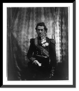 General Sir George de Lacy Evans, Vintage Print
