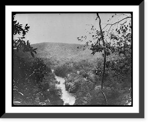 Theodore Roosevelt, 1858-1919; lantern slide of Roosevelt's Brazil expedition, 1913, taken by his son Kermit - 8, Historic Print